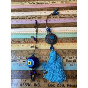 Evil Eye Protection Good Luck Charm Wall Hanging car pendant LOT 2 Turkish